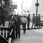 "Unidentified Harlem block. 1957."
